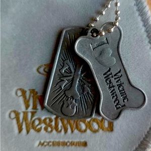 Vivienne Westwood Saturn Dog Tags Unisex nana anime